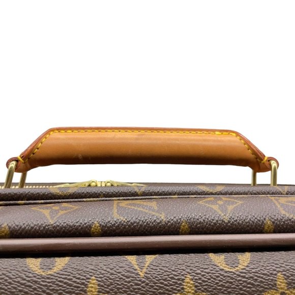 301754O Louis Vuitton Travel Bag Suitcase Satellite 70 Brown Monogram - Picture 6 of 16
